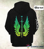 Sweet Gift Idea His Angel Her Guardian Couple Hoodie Personalized Unisex Hoodie HG