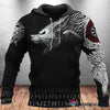 Gift For Viking Lover Viking Fenrir All Over Viking Hoodie HG