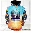 Gift For Hippie Hippie And Into The Forest I Go To Lose My Mind And Find My Soul Peace Unisex Hoodie CH