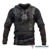 Gift For Viking Lover All Over Printed Vikings Armor Viking Hoodie Amor Hoodie HG