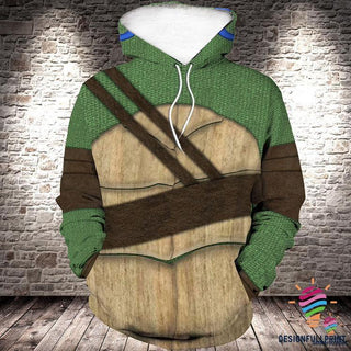 Gift For Turtle Lover Sweat À Capuche Tortue Ninja Turtle TMNT Hoodie LN