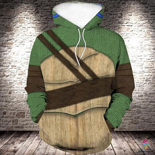 Gift For Turtle Lover Turtle Hoodie Ninja Turtle TMNT Hoodie LN