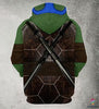 Gift For Turtle Lover Turtle Hoodie Ninja Turtle TMNT Hoodie LN