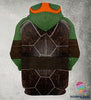 Gift For Turtle Lover Sweat À Capuche Tortue Ninja Turtle TMNT Hoodie LN