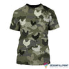 Chicken Camo 3D T-Shirt LN T shirt for Farmer Gift For Farmer