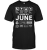 Multi-tasking Problem Solving Coffee Required June Birthday T-shirt - designfullprint