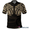 Gift For Wolf Lover Gift For Dragon Lover Maori Tattoo Wolf Dragon Polo Shirt NHD