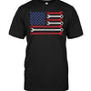 Mechanical Engineering American Flag T-shirt