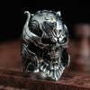 Crusader Knight Warrior Skull Ring