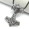 Stainless Steel Skull Hammer Necklace