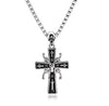 Multi-Design Cross Satan Skull Pendant Necklaces