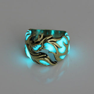 Luminous Glow in the Dark Dragon Ring