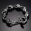 Mens Vintage Gothic Skull Jewelry Set