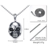 Mens Vintage Gothic Skull Jewelry Set