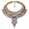 Black Collar Statement Necklace - designfullprint
