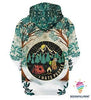Gift For Camper Sloth Cheer Up I Hate People Camping Hoodie LN Cute Sloth