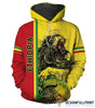 Black Pride Ethiopia Ethiopian Lion Crown Africa Black Pride Unisex Hoodie HG Black And Proud 365