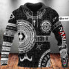 Gift For Viking Lover Viking Hoodie Vikings Tattoo HoodiePullover Zip Up Hoodie Sweatshirt US Unisex Size HG