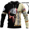 Skull Gift Gift For Army Personalized Armed Force Skull Unisex Size Hoodie Military Hoodie Winter Soldier Hoodie Military