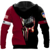 Skull Gift Gift For Army FDNY Fire Department Newyork Skull US Unisex Size Hoodie