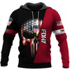 Skull Gift Gift For Army FDNY Fire Department Newyork Skull US Unisex Size Hoodie