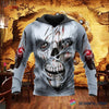 Skull Gift Skull Grey Unisex Hoodie LN