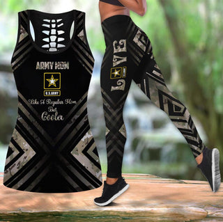Gift For Army Tank Top And Leggings Set
