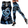 Dolphin Lover Tank Top And Leggings Set