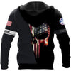 Skull Gift Gift For Army EMT Paramedic Skull Navy US Unisex Size Hoodie