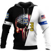 Skull Gift Philadelphia Hoodie PD Skull Law Enforcement US Unisex Size Hoodie