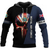 Skull Gift Gift For Army British Royal Air Force Skull US Unisex Size Hoodie