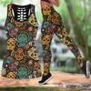 Skull Gift Skull Candy Tank Top And Legging Set LN