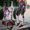 Black Pride Fishing Gifts Bass Fishing Country Girl Camo Tank Top Legging Set LN Black And Proud 365
