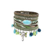 Vintage Multi-Layer Leather Skull Bracelets