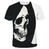New Tops 3D Skull Print T shirts - designfullprint