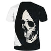 New Tops 3D Skull Print T shirts - designfullprint