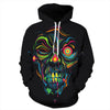 Black Tattoo 3D Skull Hoodies - designfullprint