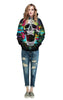 Skull Gift Colorful Int Skull Hoodies