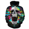 Colorful Int Skull Hoodies - designfullprint