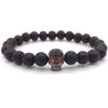 Skull Head Charm Bracelet