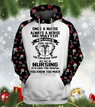 Gifts For Nurses Nurse Christmas US Unisex Size Hoodie