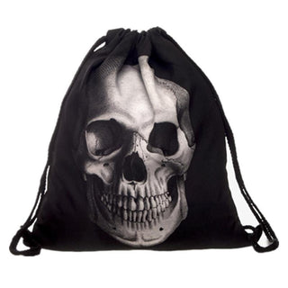 Black Skull Backpack