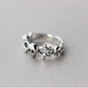 Sterling Silver Skeleton Domineering Ring