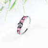 Crystal Cubic Zircon Fashionable Skull Rings