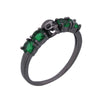 Crystal Cubic Zircon Fashionable Skull Rings
