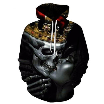 3d Hoodies Metal Skulls Kiss - designfullprint