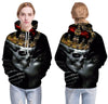 3d Hoodies Metal Skulls Kiss - designfullprint