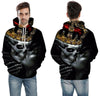 3d Hoodies Metal Skulls Kiss - designfullprint