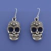 Vintage Silver Tone Skull Jewelry
