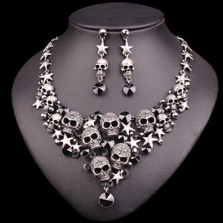 Vintage Skull Jewelry Sets - designfullprint